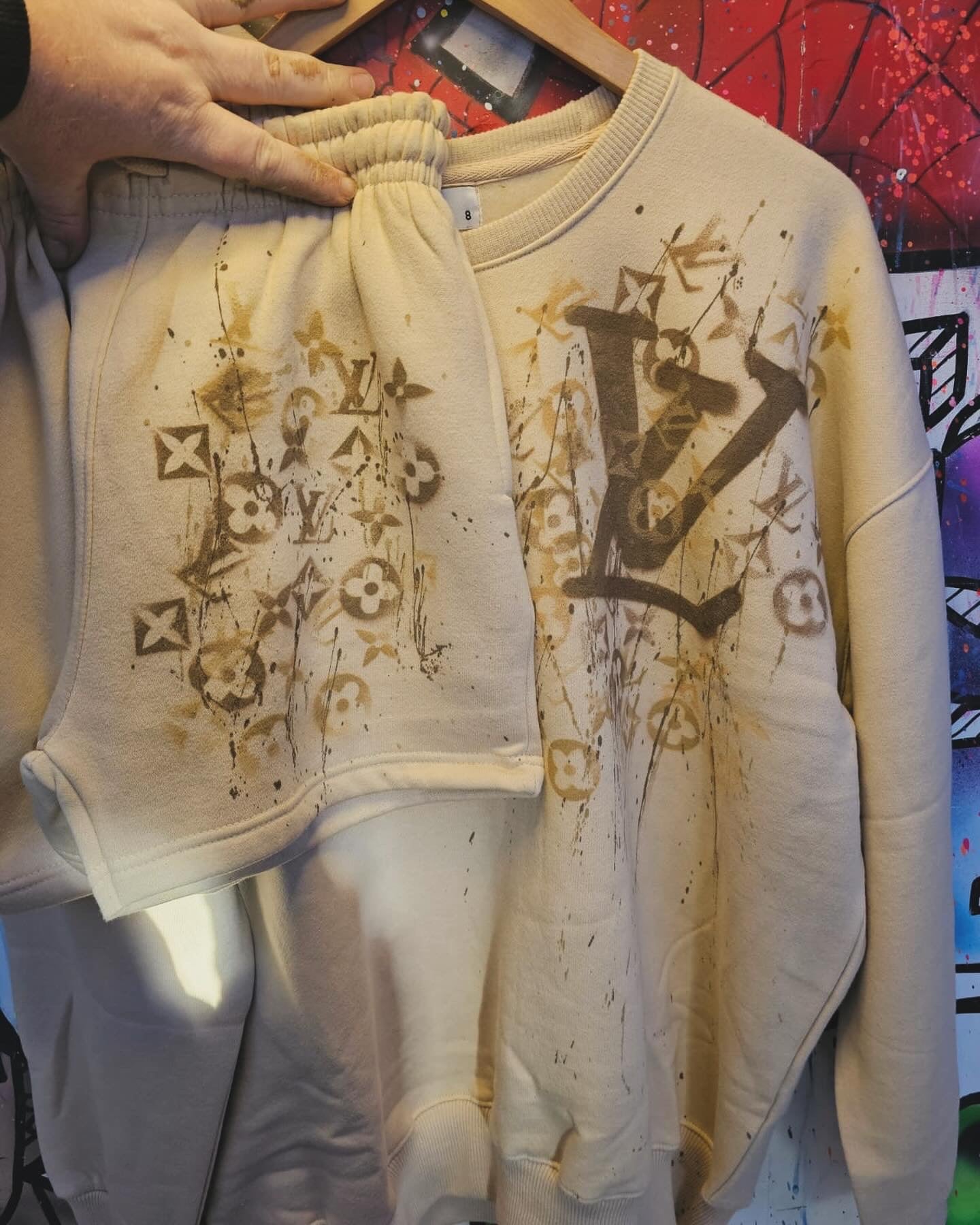 Louis Lovers Oversized Sweater and Short set