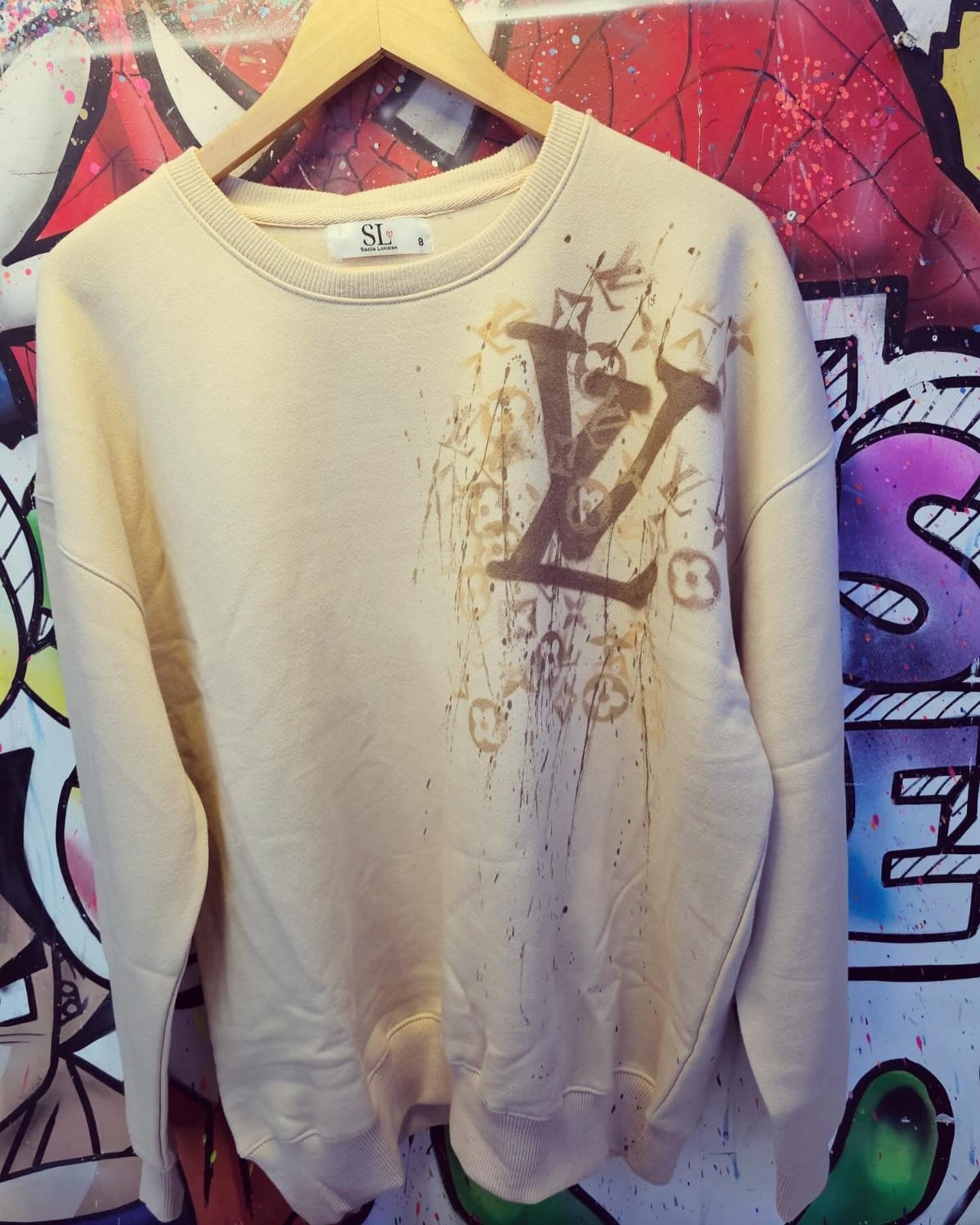 Louis Lovers Oversized Sweater and Short set