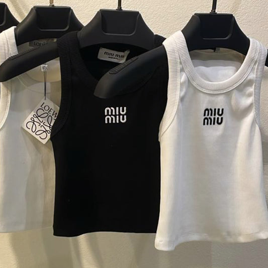 Cropped Mu Mu Vest